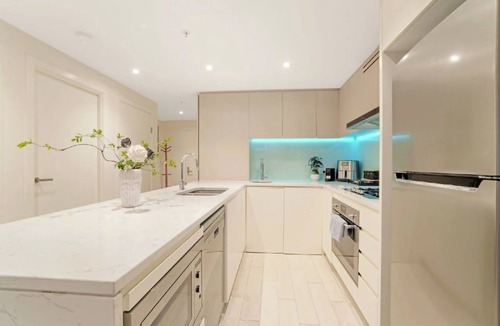 Wentworth Point Apartment | Olympic Park: Private Fire Pit Patio, 2BR with parking Apartment
