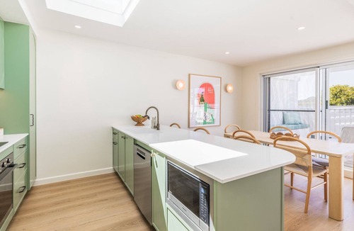 Fingal Bay Apartment | Ornos, 1-14 Market St - ducted air con, cot, highchair, Linen and Bed Making