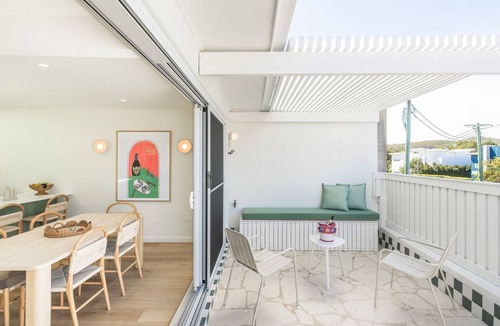 Fingal Bay Apartment | Ornos, 1-14 Market St - ducted air con, cot, highchair, Linen and Bed Making