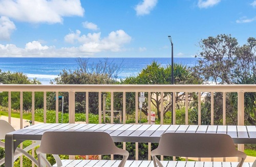 Tugun Apartment | Pacific Gables 8 - Absolute Beachfront Tugun - Min. 3 Night Stays!