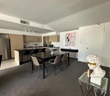 Port Melbourne Apartment | Port Melbourne Luxe Escape 2BR, 2BA, Pool, Balcony