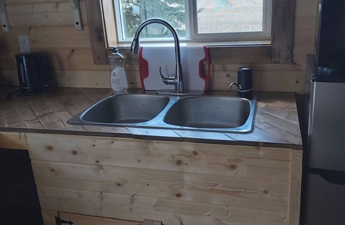 Division No. 8 Cabin | Rustic Loft Cabin Experience on Acreage between Sylvan Lake and Gull Lake