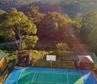 Forestville House | Spacious Luxury Home w Pool Sportscourt Forest Water City Views