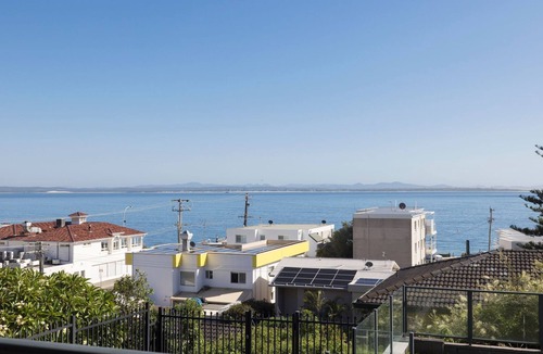 Shoal Bay Apartment | Sundeck Shoal Bay Ground floor with views and pool access