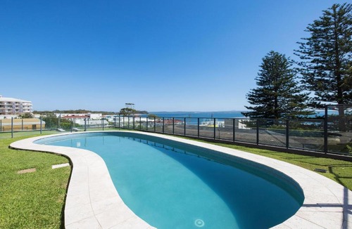 Shoal Bay Apartment | Sundeck Shoal Bay Ground floor with views and pool access
