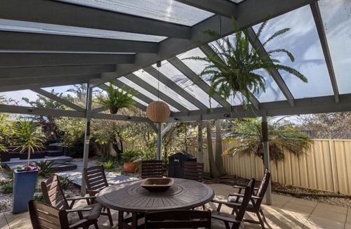 Anna Bay Apartment | Sunset on Birubi pet friendly air con water views WI-FI and outdoor spa
