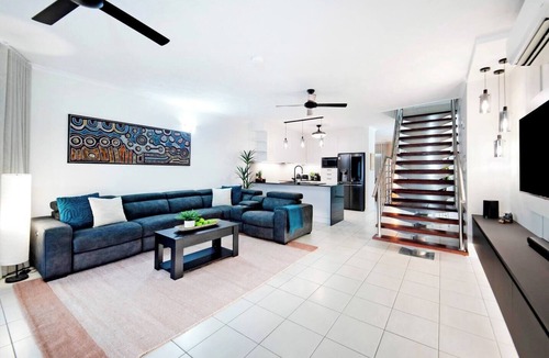 Cullen Bay Apartment | Sunset Penthouse Unique Panoramic Rooftop Retreat