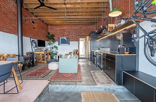 Moonah Cottage | The Old Butcher Shop Industrial Escape with Sauna