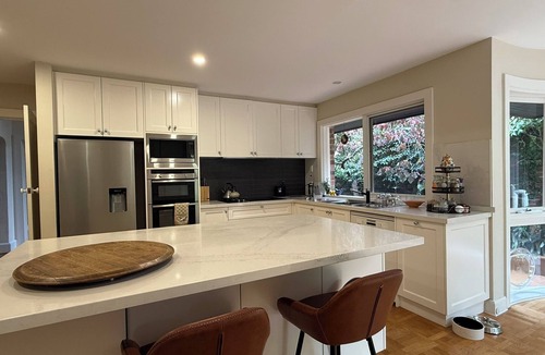 Toorak House | Toorak Tudor Family Home with modern kitchen and 1930's charm.
