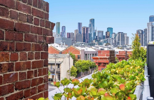 West Melbourne House | Ultralux City Townhouse with Parking, Gym + Views