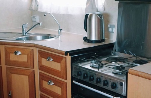 Bonney House | Waves & Whimsy: Pet Friendly Lakefront Caravan Stay at Coorong Island