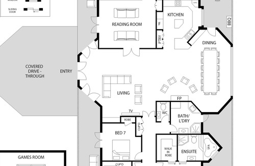 North Rothbury House | Wine Country Lodge - large country home