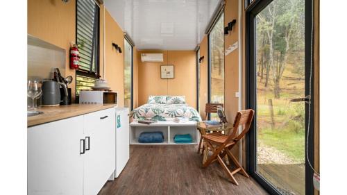 Alpaca Tiny House with Vineyard Lakeside by Tiny Away