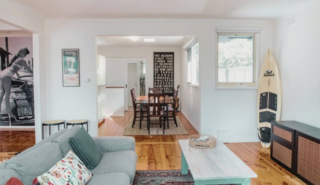 Aurora close to beach family friendly