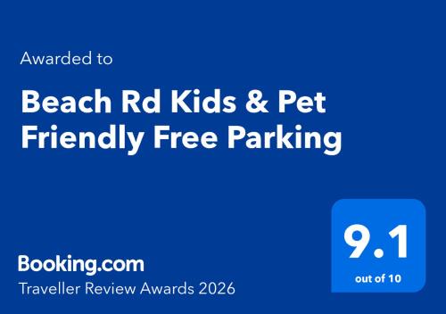 Beach Rd Kids & Pet Friendly Free Parking