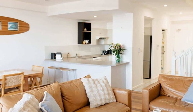 Beachfront Apartment | Pool, Tennis & Parking