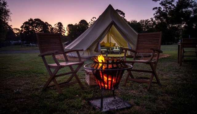 Bell Tent Retreat for Two in Victoria's Picturesque Otway Ranges, Australia
