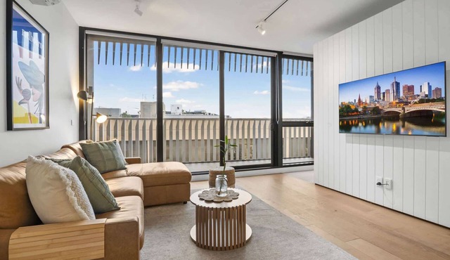 Bright 1-Bed Stay Near Crown Melbourne