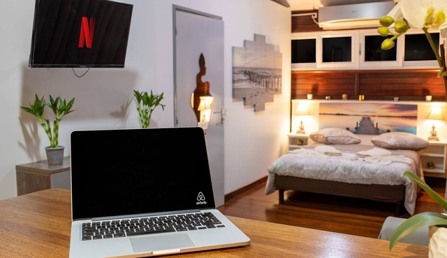 Comfortable studio, 5 minutes from the beach.