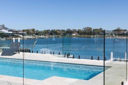 Docked at Yamba - Oceanstays - Pool Jetty