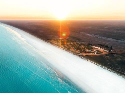 Eighty Mile Beach Caravan Park in Eighty Mile Beach