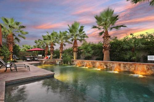 Experience luxury at Paramount, featuring stunning mountain views, a large pool and game room! in Indio