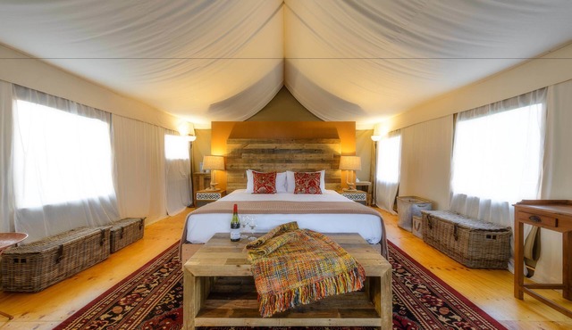 Glamping at Truffle Lodge