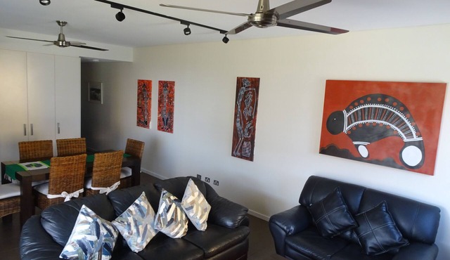 Go native in style at Darwin Waterfront SandCastles Apartment