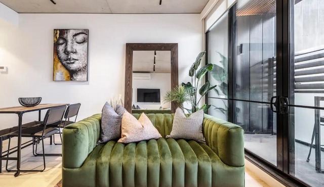 IndustrialStyle Pad in Cool Grungy Neighborhood