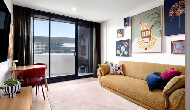 Luxe Apartment - Pool, Gym, Parking, Sky Rooftop
