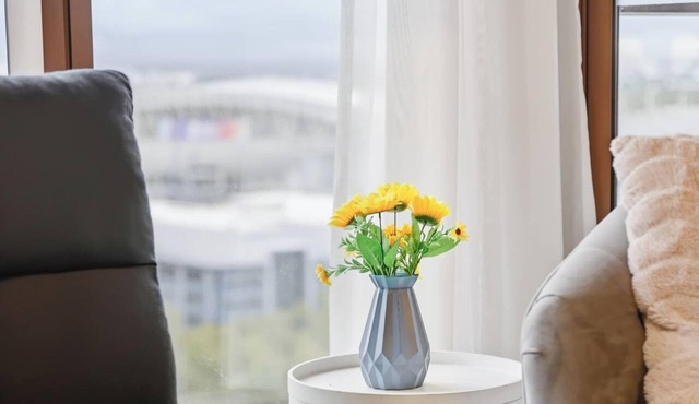 MetaWiseBnB 1BR Sleep 3 Perfect for Easter Show W Parking