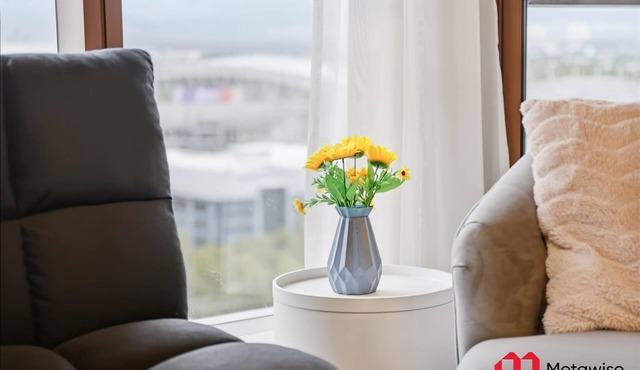 Metawisebnb 1BR Sleep 3 Perfect for Easter Show W Parking