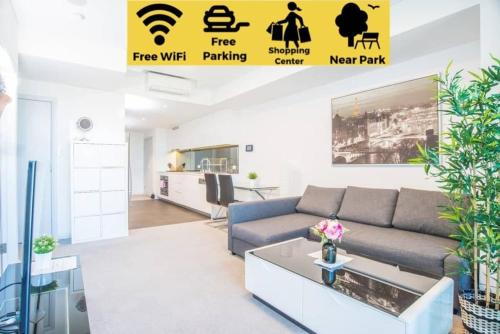 Minimalism modern 1bdr apt waterview P Coles