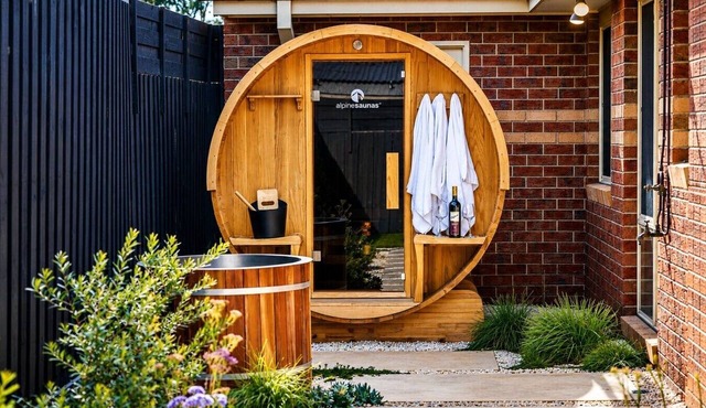 Private Sauna + Ice Bath | Coastal Wellness Escape
