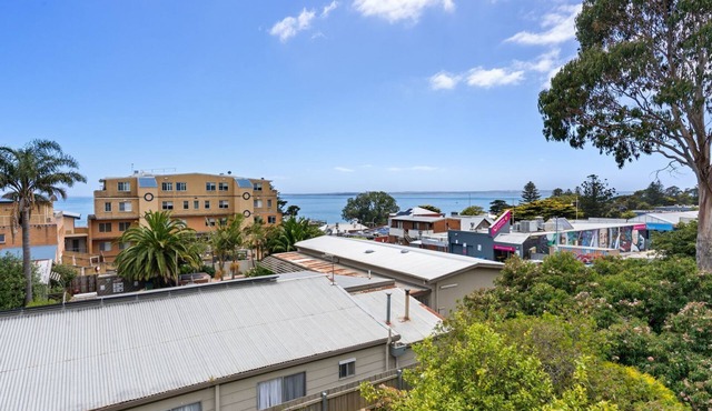 Sea views from centrally located Cowes apartment.