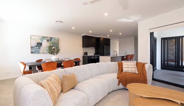 Stylish 3BR Top-Floor Apartment | Views, 2-Car Parking & EV-Friendly