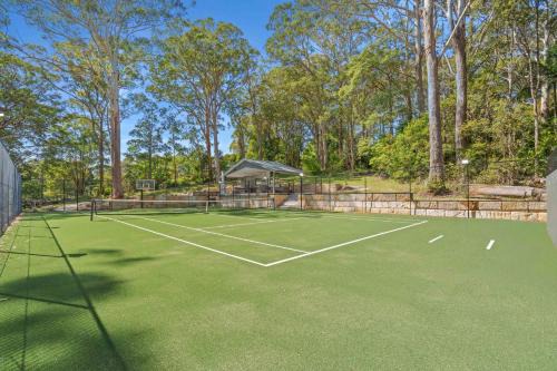 Treetop Acreage with Tennis Court