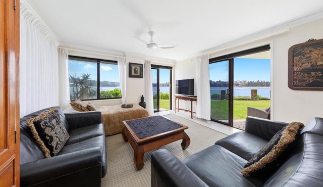 Waterfront on Manly Harbour