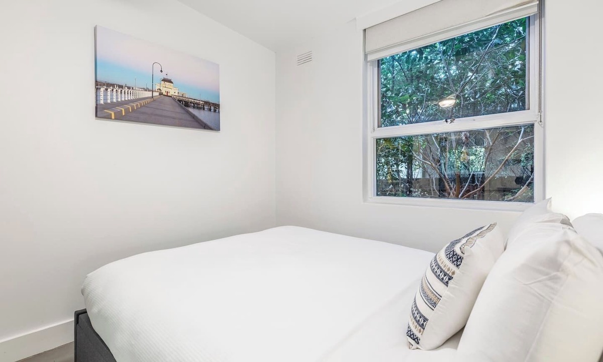 St Kilda Apartment | Cedar Loft Contemporary Comfort in Leafy St Kilda