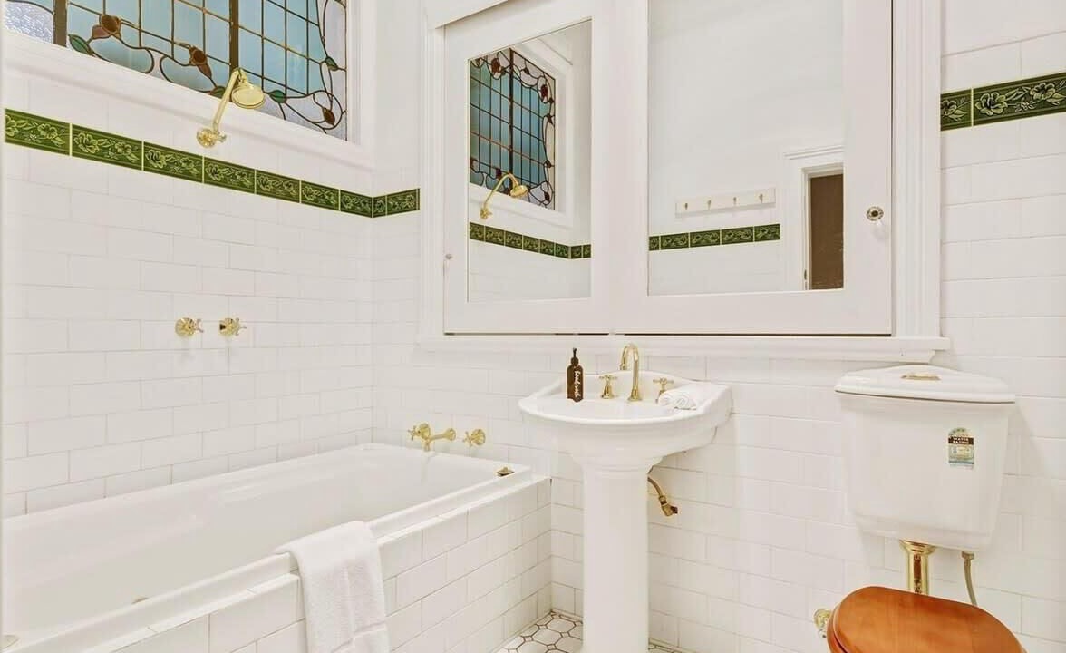 Photo of Bathroom in Orange