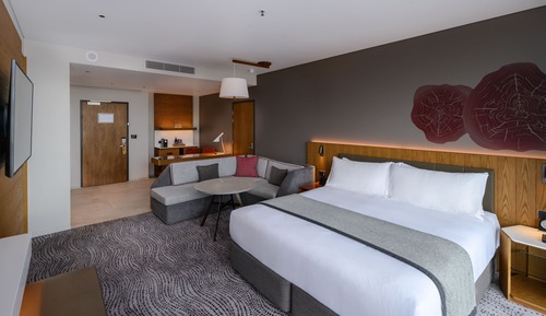 Junior Suite, 1 King Bed, Club Lounge Access, City View