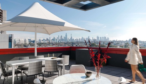 Penthouse, Balcony, City View