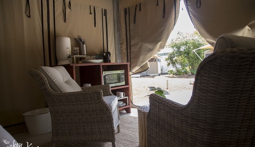 Luxury Queen Eco Tent with Ensuite