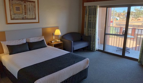 Above Ground Queen Room with Balcony