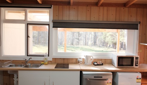 One bedroom with kitchenette and Private Bathroom