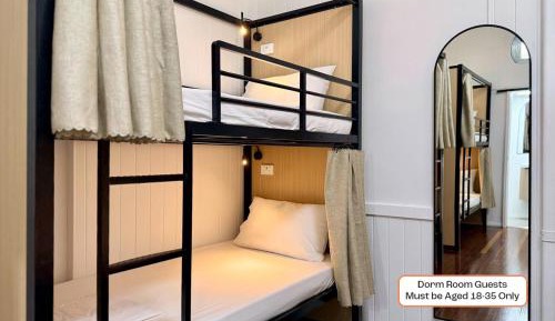 Bed in 6-Bed Female Dormitory Room