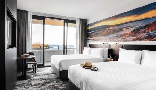 Superior Queen Room with Two Queen Beds and Balcony
