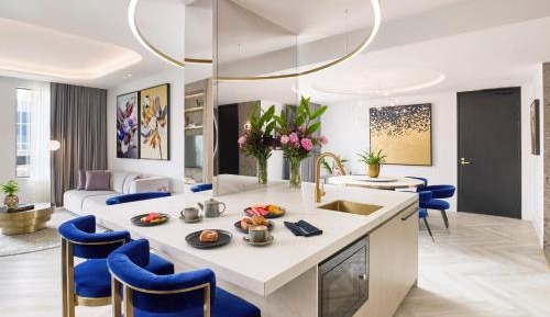 One-Bedroom King Suite with City View - High Floor