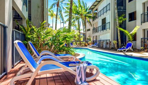 Studio with Pool View