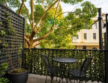 Twin/Triple Studio Terrace with Shared Bathroom